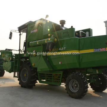 large sized non traditional combine harvester